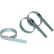 Apache 40029160 CP1699 Pointe à marquer en acier au carbone Band-It de 4 pouces, pince galvanisée préformée avec bande de 5/8 pouce – Lot de 25 pièces