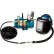 Allegro 9249-01 Écran de protection à alimentation en air et casque de soudage noir, version Deluxe, pour 1 opérateur, avec tuyau de 50' et lentille n° 10
