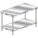 Aero Manufacturing 304 Stainless Steel Table, 108 x 36", Undershelf, 14 Gauge
