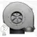 Ventilateur Global Industrial™ en aluminium, TEFC, 3 HP, monophasé, rotation antihoraire, soufflage vers le bas, 1 245 CFM