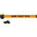 Banner Stakes Magnetic Wall Mount Barrier, 15' Orange "Danger-Forklift Traffic" Banner