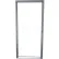 Cadre de porte CECO avec cloison sèche , position de charnière Curries, ouverture vers la gauche, 36" de largeur x 80" de hauteur