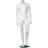 Male Mannequin - Headless, Hands by Side, Left Knee Bent - Matte Finish