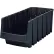 Bac de rangement économique en plastique Akro-Mils® , 17 7/8" de longueur x 8 3/8" de largeur x 7" de hauteur, noir - Lot de 8