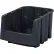 Akro-Mils® Poubelle économique en plastique Akro-Bin®, 22,5 cm (L) x 16,8 cm (l) x 12,7 cm (H), noire - Paquet de 10