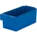 Akro-Mils Dividable Akrodrawer 31162 - 5-9/16"W x 11-5/8"L x 4-5/8"H, Blue - Pkg Qty 6