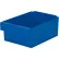 Akro-Mils Dividable Akrodrawer 31188 - 8-3/8W x 17-5/8"L x 4-5/8"H, Blue - Pkg Qty 4