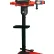 Écarteur de pneus manuel portable AME International, compatible avec les pneus de 13" à 20", rouge