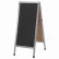 Tableau de marquage blanc Aarco en aluminium, à pied en A, pour trottoir - 18" de largeur x 42" de hauteur
