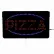 DEL Aarco « Pizza » grand format - 22" de largeur x 13" de hauteur