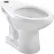 American Standard 3043001.020 Madera, WC allongé conforme à l'ADA, hauteur 16-1/2", débit de 1,1 à 1,6 GPF
