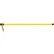 Houe AMPCO® H-110FG à lame coudée anti-étincelles avec manche en fibre de verre, 7-3/4 x 55" L