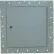 JL Industries Concealed Frame Steel Access Panel For Wallboard With Lock, White, 24" W x 24" H