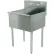 Advance Tabco® 4-41-36 Budget Kitchen Sink, 1 Compartment,36L x24W Bowl, 36L x 41H Overall