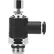 AIGNEP Flow Control, 55905-10-3/8, Knob Adj., 10MM Tube X 3/8" Swift-Fit, Composite Body