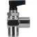 AIGNEP Right Angle Mini Ball Valve 86720-02, 1/8" Female Nptf - Min Qty 5