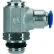 AIGNEP Needle Valve 88973-04-32, Screw Adj, 1/4" Tube x 10-32 UNF Thread - Pkg Qty 2