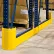 Protecteurs de rayonnage en acier Cogan, 42" de long, orientation à droite, 44-9/16" de large x 12" de haut - RP42R