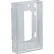 Porte-brochures mural simple à trois volets Global Approved 252428, 4,625" x 7,75" - Lot de 10