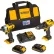 Kit combiné DeWalt® 20 V MAX* au lithium-ion (1,5 Ah), DCK280C2, kit de 2 outils