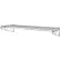 Nexel® Chrome Adjustable Wall Mount Additional Wire Shelf Level, Starter, 72"W x 14"D