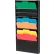 Global Industrial™ 10 Pockets - Medical Chart Hanging Wall File Holder - Black
