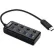 Hub USB 3.0 portable à 4 ports Dyconn HUB4B-P