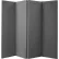 Cloison acoustique portable VersiFold, 8' x 6'6", grise