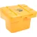 Global Industrial™ Lockable Outdoor Storage Container, 30"Lx24"Wx23"H, 5.5 Cu. Ft., Yellow