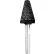 Century Drill 75212 Meule sur tige, diamètre 1", queue 1/4", type A5, oxyde d'aluminium