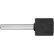 Century Drill 75207 Meule sur tige, diamètre 3/4", queue de 1/4", oxyde d'aluminium A39