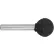 Century Drill 75208 Meule sur tige, diamètre 3/4", queue de 1/4", oxyde d'aluminium A40