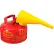 Bidon de sécurité Eagle Type I - 1 gallon avec entonnoir - Rouge