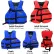 Gilet de sauvetage universel pour enfant Kemp, rouge et noir, 20-002-CHILD-RED