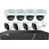 Kit NVR et caméras IP Speco ZIPL8BD2 à 8 canaux « Plug & Play », comprenant 4 caméras dôme et 4 caméras cylindriques, 2 To