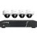Kit Speco ZIPT4D1 comprenant un enregistreur numérique HD-TVI à 4 canaux et 4 caméras dôme, 1 To
