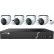Kit NVR et caméras IP « Plug & Play » Speco ZIPL4D1 à 4 canaux, 4 caméras dôme, 1 To