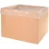 Global Industrial™ Housse élastique pour grand emballage  bac de rangement, 4 mil, 65" L x 65" l - Lot de 25