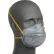 Masque respiratoire anti-particules Moldex 4800 série 4800N95 AirWave® N95, avec soupape de décharge pour les gaz organiques et l'ozone, tailles M/L, lot de 8