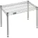 Nexelate® Silver Epoxy Wire Dunnage Rack - 24"W x 14"D x 14"H