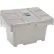 Global Industrial™ Lockable Outdoor Storage Container, 42"Lx29"Wx30"H, 11 Cu. Ft., Light Gray