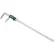Fowler 54-100-024-1 Xtra-Range 0-24''/600 mm, pied à coulisse numérique en acier inoxydable à mâchoires allongées avec sortie de données