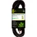 Rallonge électrique robuste GoGreen Power 16/3 SJTW de 2,4 m (8 pi), GG-13708BK - Noir