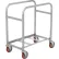Chariot mobile Winholt en acier inoxydable pour embouts SS-L-2, capacité : 2 embouts, 25" de longueur x 16" de largeur x 33" de hauteur, sans embouts