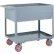 Little Giant® 6 po de profondeur chariot à étagères 36 po L x 24 po l x 36,5 po H, Gris