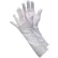 Gants d'inspecteurs du coton, modèle Memphis 8614C, blancs, taille L, 12 paires