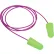 Moldex 6900 Pura-Fit® Foam Earplugs, Corded, 100 Pairs/Box