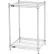 Nexel® 2 Shelf, Chrome Wire Shelving Unit, Starter, 24"W x 14"D x 34"H