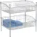 Nexel® 2 Shelf, Chrome Basket Wire Shelving Unit, Starter, 36"W x 24"D x 34"H