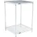 Étagère Nexel® 2, structure en fil d'acier inoxydable, ensemble de base, 24" de largeur x 21" de profondeur x 34" de hauteur